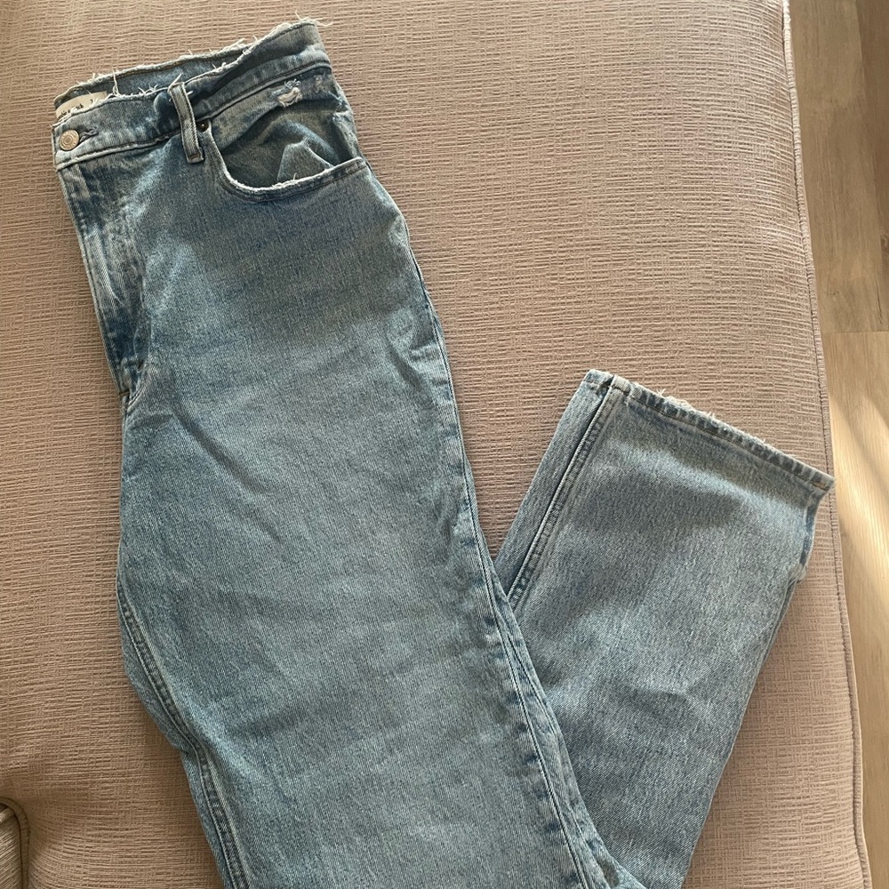 Abercrombie & Fitch 90s Straight Ultra High Rise Jeans